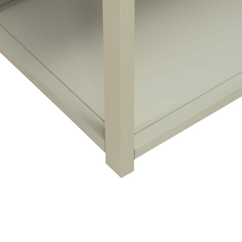 Liberty Furniture East End 1 Shelf Accent Table Green Mist - Width21" x Depth17" x Height26"