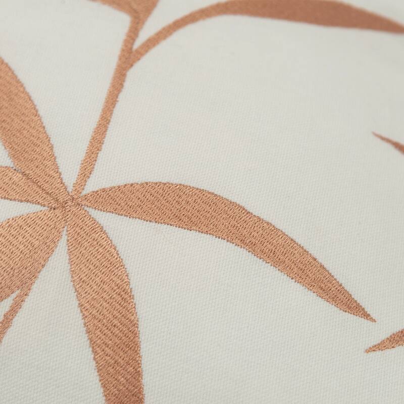 Rizzy Home Transitional Ivory Down Filled Pillow - 18" x 18"