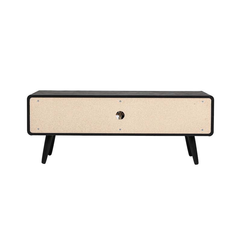 NPD Furniture Wilson 46 Inch KD Slat Low TV Stand