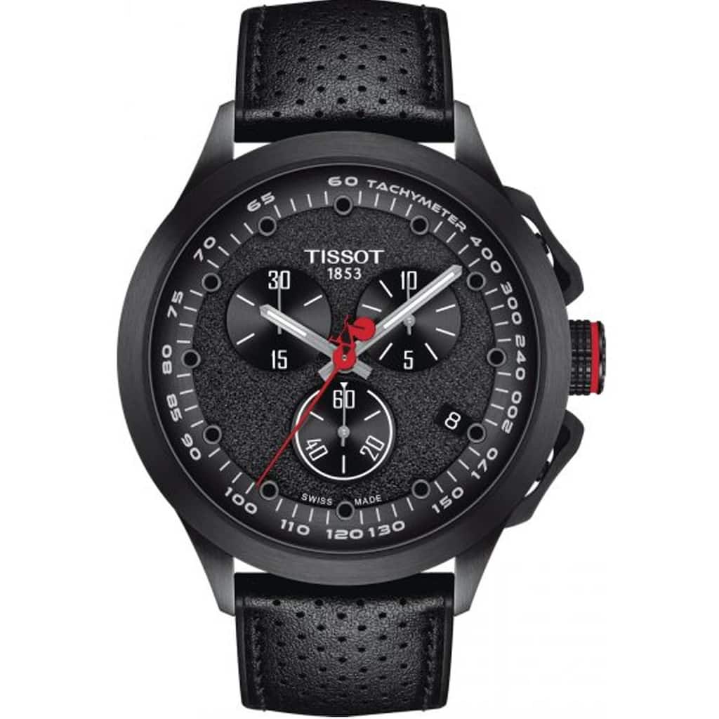 TIssot Men's T-Race Black Dial Watch - T1354173705102 - 6 (36)