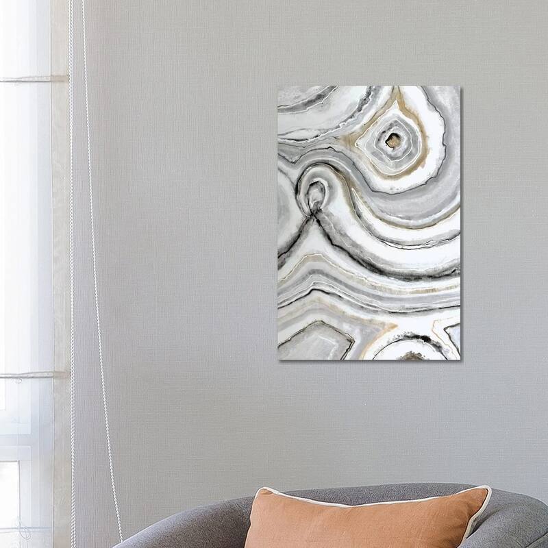 iCanvas "Shades Of Gray I" by Liz Jardine Canvas Print - 26x18x1.5
