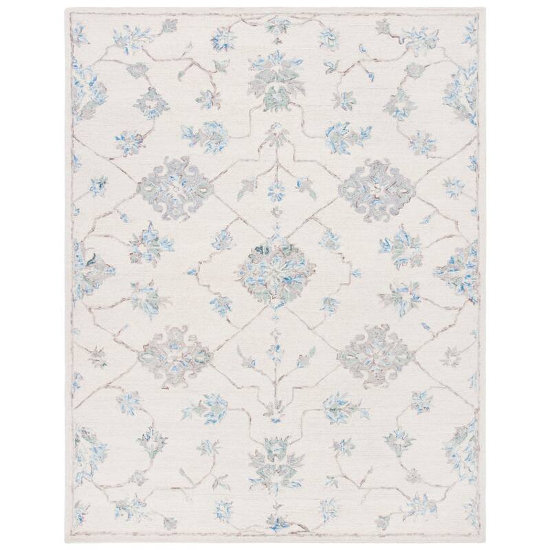 SAFAVIEH Handmade Micro-Loop Burcin Modern Wool Rug