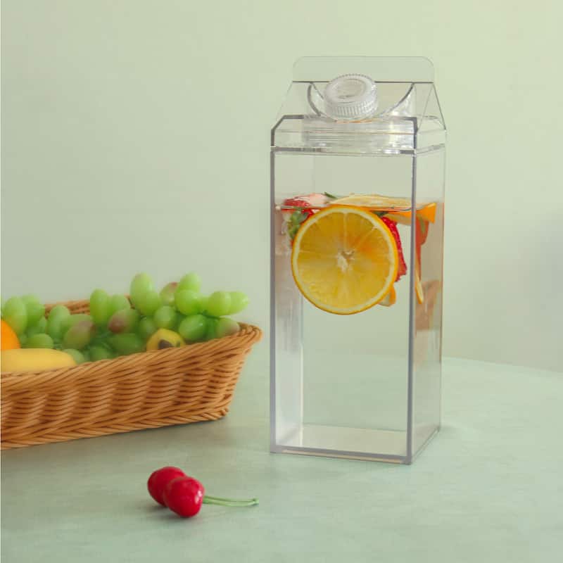 Kitchen Details 64 Ounce Beverage Carton in Clear