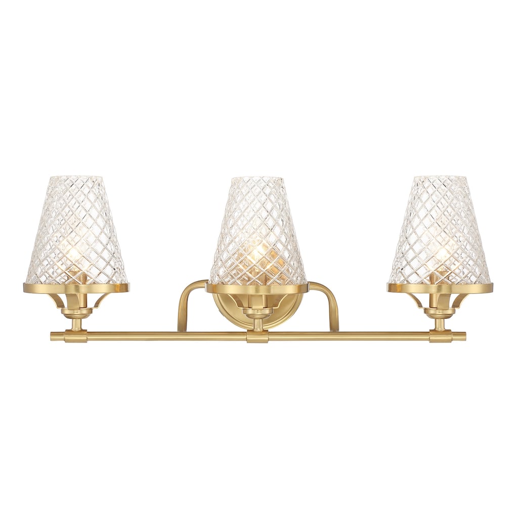 Savoy House 8-3596-3 Candler 3 Light 24" Wide Vanity Light