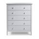 Taylor & Olive Snowberry 5-drawer Pine Wood Tall Storage Dresser