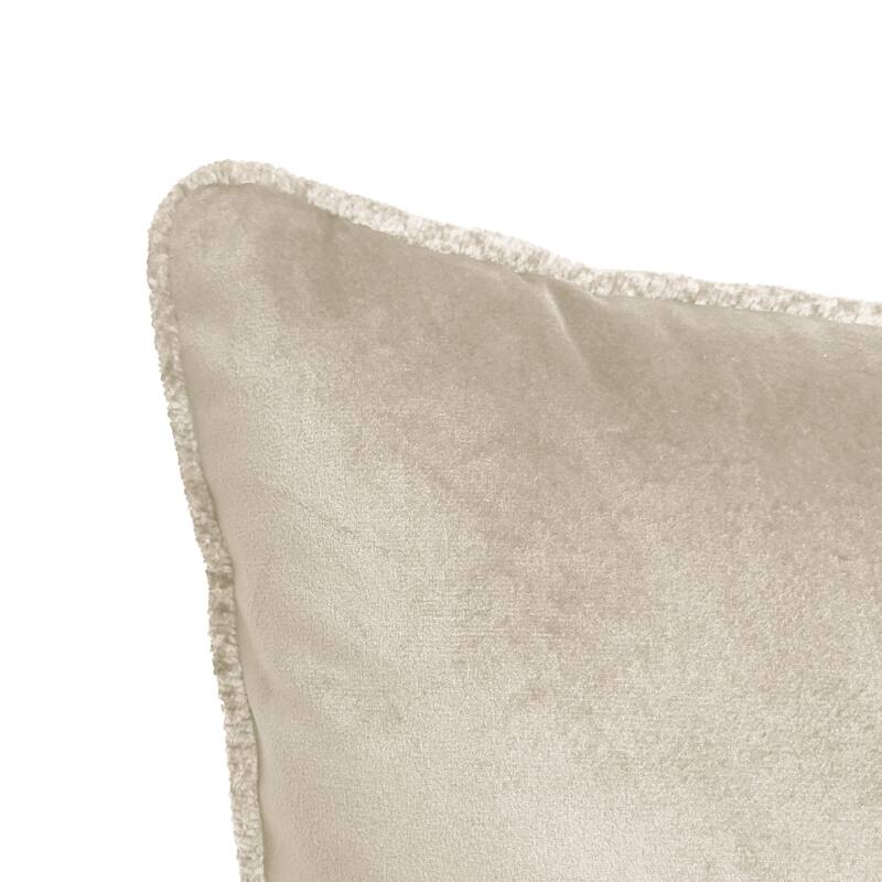 Edie At Home Delmonico Chenille Decorative Pillow 20x20