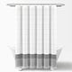 preview thumbnail 8 of 12, Lush Decor Stripe Yarn Dyed Tassel Fringe Woven Cotton Shower Curtain
