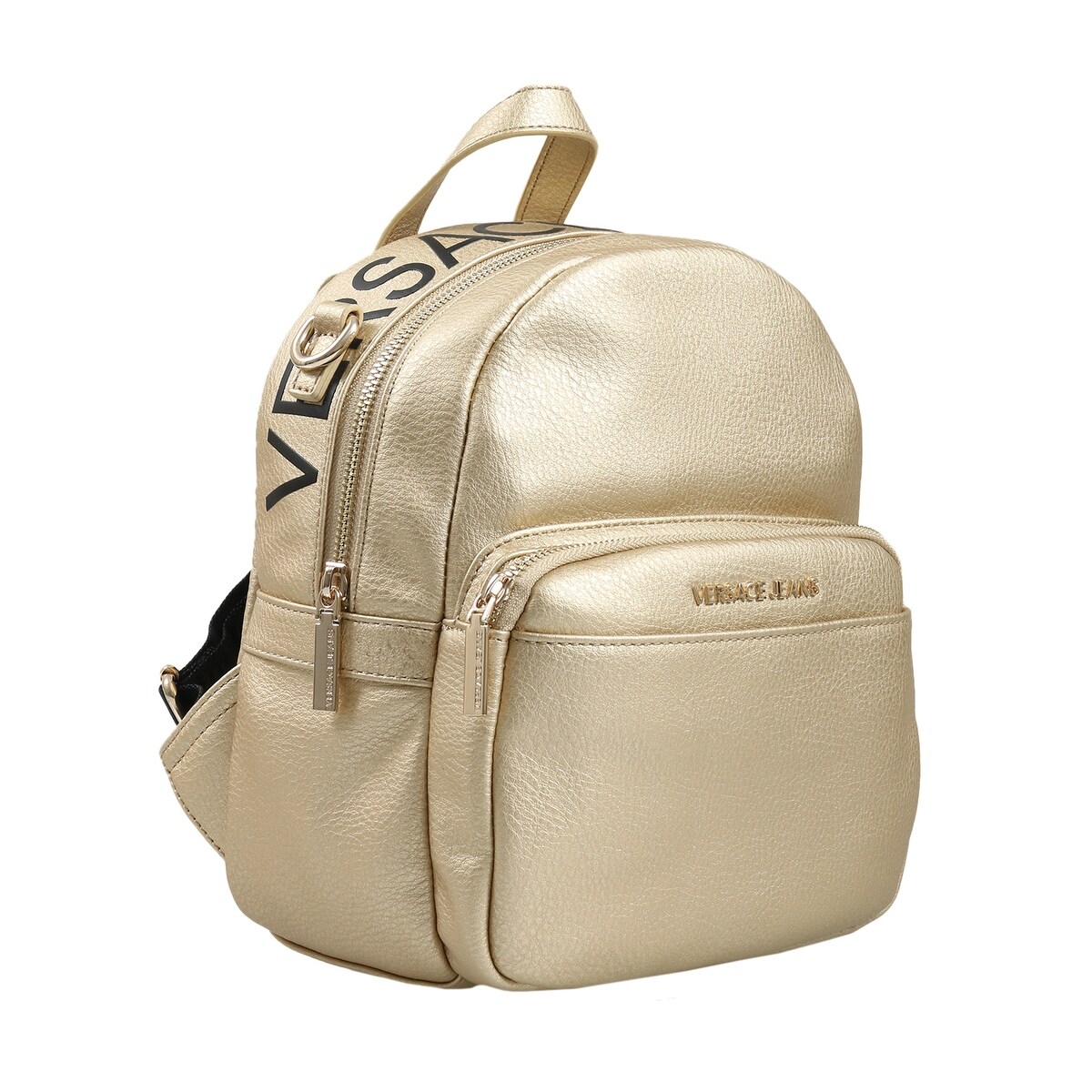 versace gold backpack