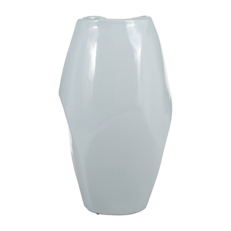 Sagebrook Home Ceramic Elegant Decorative Vase for Stylish Interiors