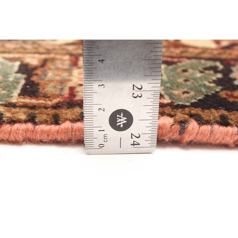 ECARPETGALLERY Hand-knotted Sarabi Red Wool Rug - 3'3 x 4'11