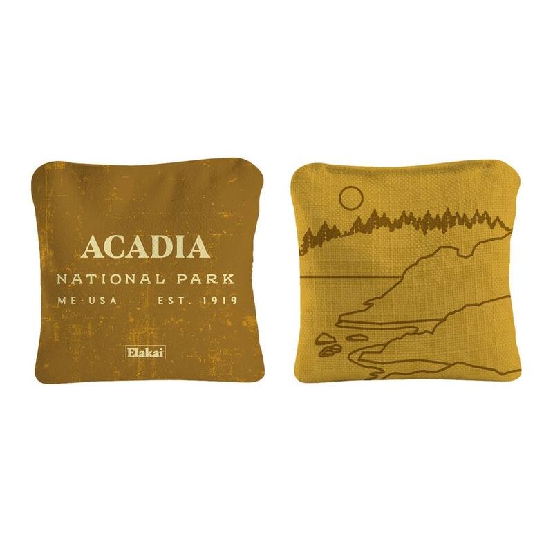 Acadia National Park Dual Sided Pro Cornhole Bags (Set of 4)