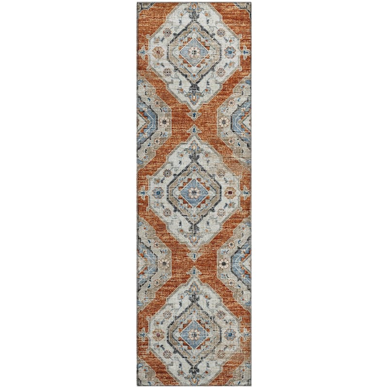 Premium Washable Super Soft Boho Heriz Mayfield Rug