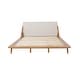 preview thumbnail 4 of 18, Christopher Knight Home - Breonca Modern Upholstered Platform Bed with Padded Headboard