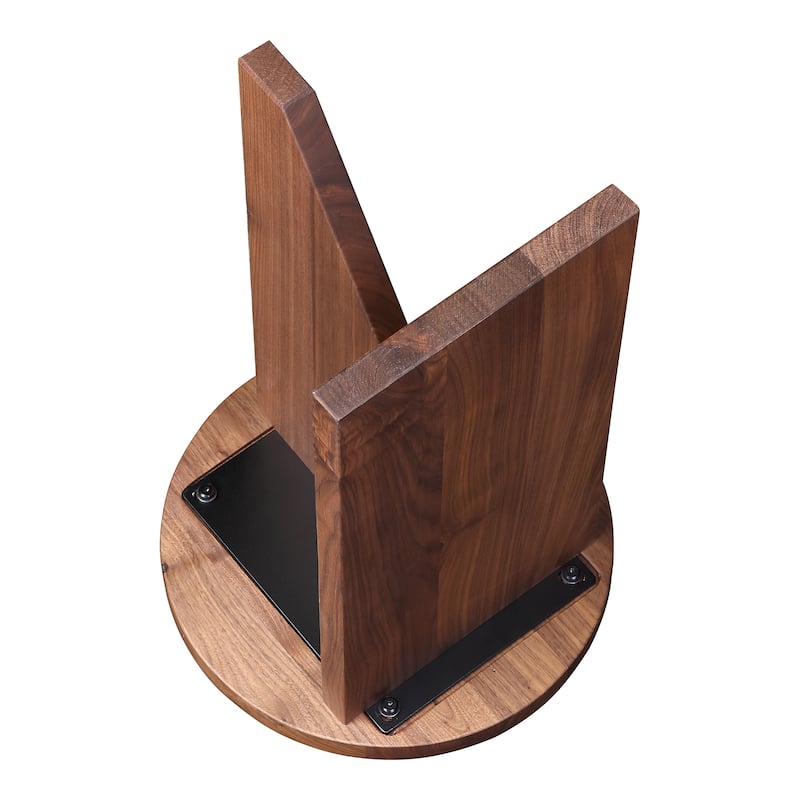 Aurelle Home Modern Geometric Round Accent Table