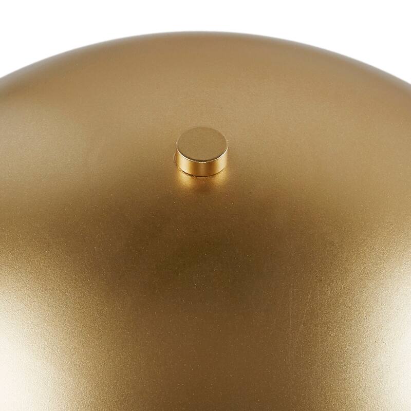 INK+IVY Bryson Gold Dome-Shaped 2-Light Metal Table Lamp