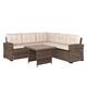 Option Beige Cushions/Brown Frame