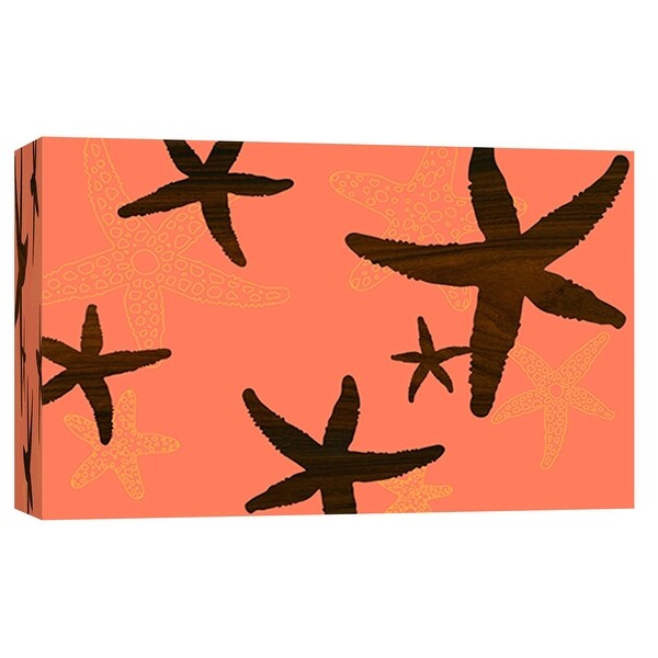 PTM Images 9-102037 PTM Canvas Collection 8" x 10" - "Starfish 1" Giclee Starfishes Art Print on Canvas