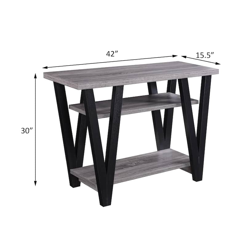 Sleek and Stylish Sofa Table with Ample Storage and Elegant Design