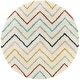 preview thumbnail 7 of 6, Mod-Tod Kai Chevron Moroccan Shag Kids Area Rug