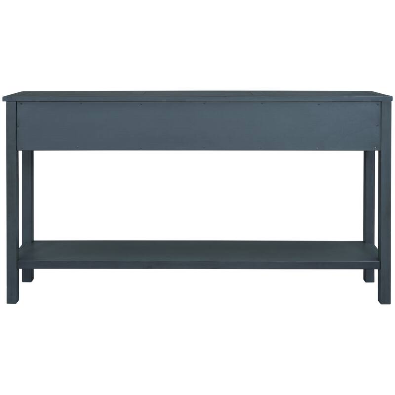 Rustic Entryway Console Table