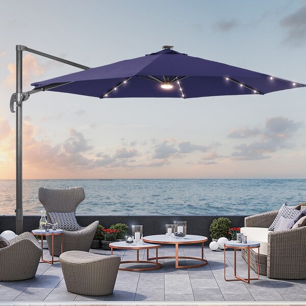 Cambridge Casual Como Mahogany Outdoor Swing Daybed with Cushion Natural Brown