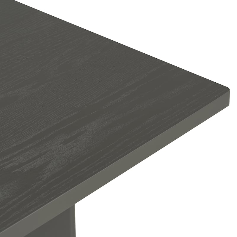 Farmhouse 7-Piece Wood Dining Table Set for 6 Upholstered Chairs Crafted for Comfort and Durability