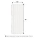preview thumbnail 105 of 110, Deconovo Non Slip Chenille Striped Bath Mat Soft Durable