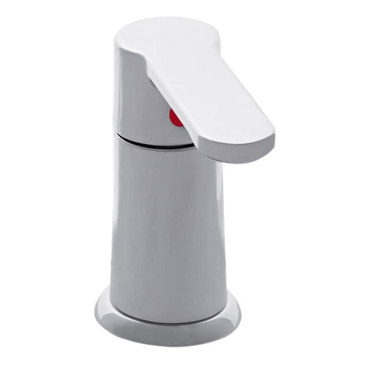 SAFAVIEH Solea Cara Stainless Steel Widespread Dual Handle Bathroom Faucet - 14.9" x 5.7" x 10" - 15Wx6Dx10H
