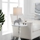preview thumbnail 3 of 36, SAFAVIEH Kids Lighting 20" Ellie Elephant Lamp - 11.5"x10"x20" Grey