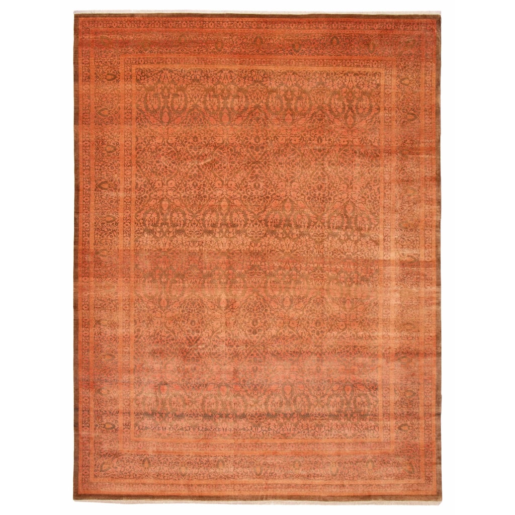 ECARPETGALLERY Hand-knotted Pako Persian 18 Of 20 Red Wool Rug - 10'2 x 13'9