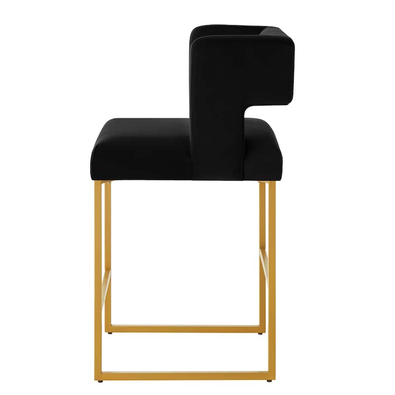 Modern Fashion Counter Height Bar Stools Set of 2