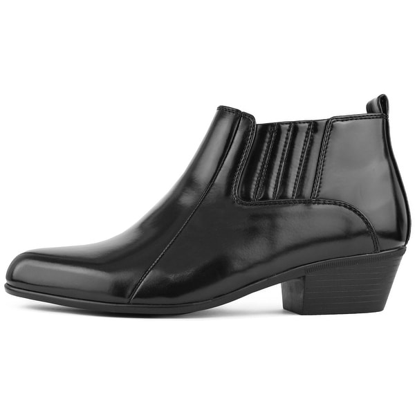Mens low cut dress boots clearance