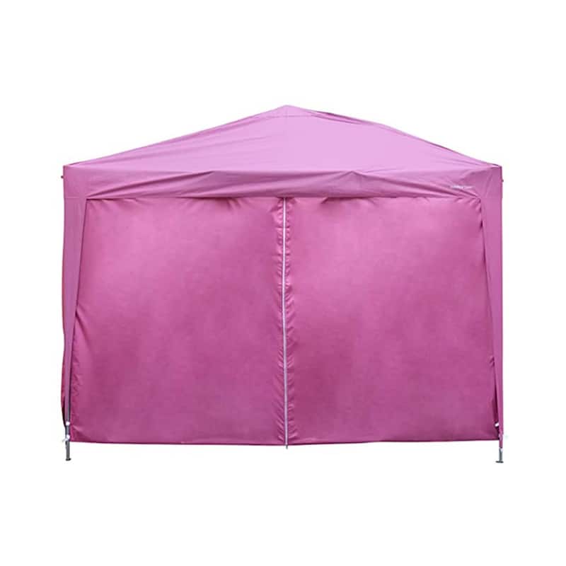 Ainfox 10x10ft Outdoor Pop Up Canopy Tent with 4 Removable Sides and Carrying Bag