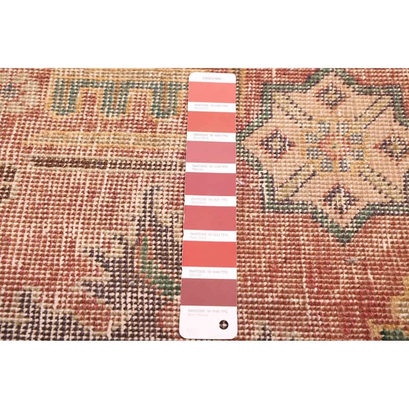 ECARPETGALLERY Hand-knotted Antalya Vintage Dark Copper Wool Rug - 9'2 x 12'8