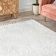 preview thumbnail 8 of 50, Brooklyn Rug Co Sauls Solid Shag Tassel Area Rug