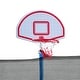 preview thumbnail 11 of 27, 16ft Round Outdoor Trampoline with Enclosure Net and Basketball Hoop