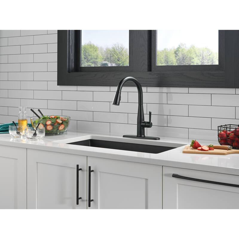 Delta 9113TL-DST Essa 1.8 GPM Single Hole Pull Down Touchless Kitchen