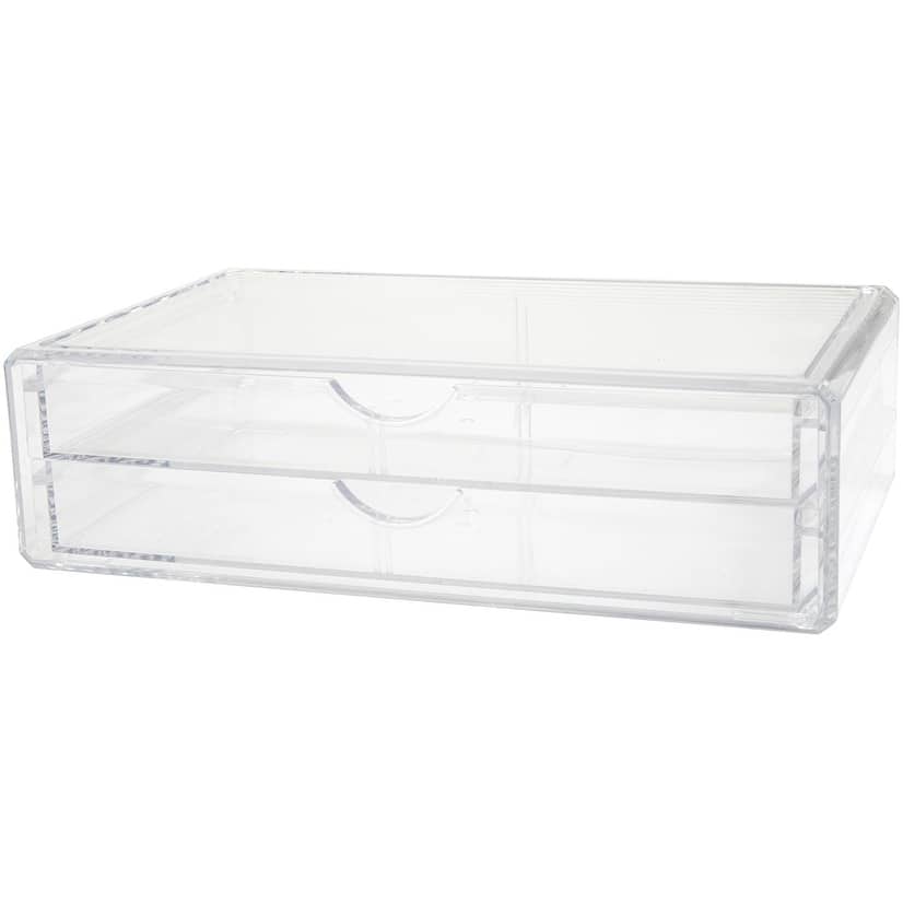 Flash Furniture BE-PB9393-MS Brody 2" Tall Tiered Clear Office