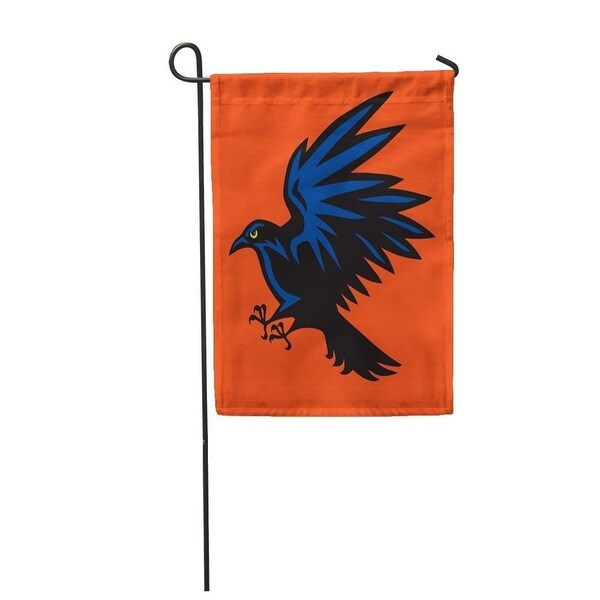 Shop Blue Abstract Raven Angry Bird Sport Mascot Design ...