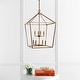 preview thumbnail 97 of 198, Marion Lantern Metal LED Pendant, by JONATHAN Y