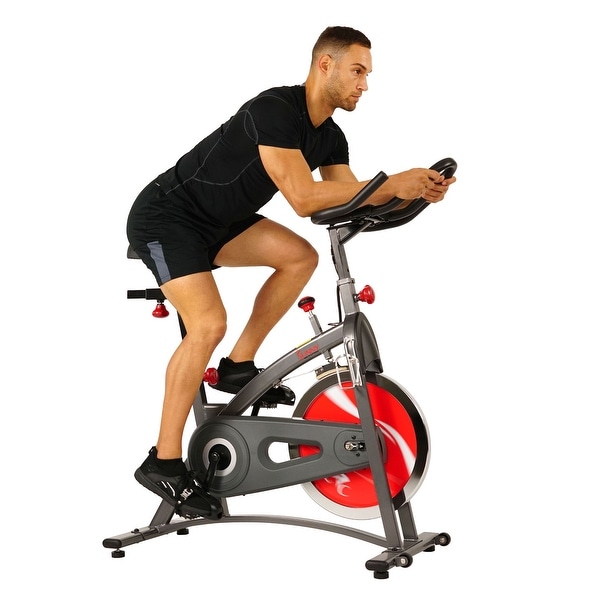 Sunny health & fitness belt drive indoor cycling bike clearance