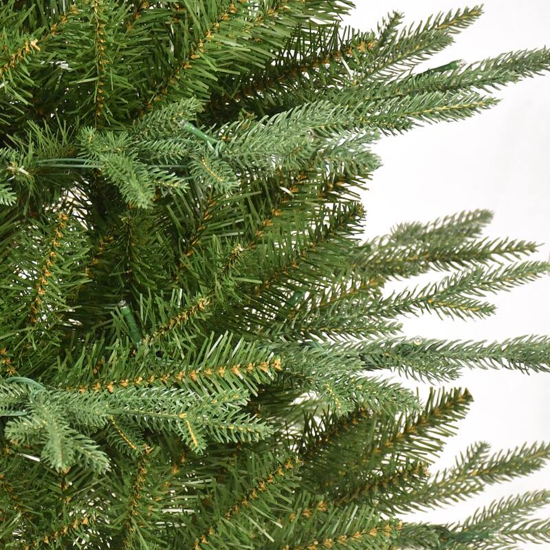 Puleo International 4.5' Pre-Lit Artificial Green Potted Arctic Fir Tree