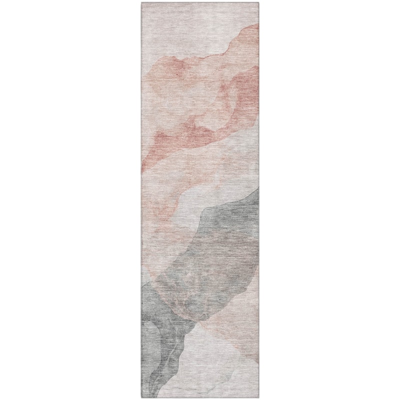 Premium Washable Super Soft Contemporary Fizal Mayfield Rug