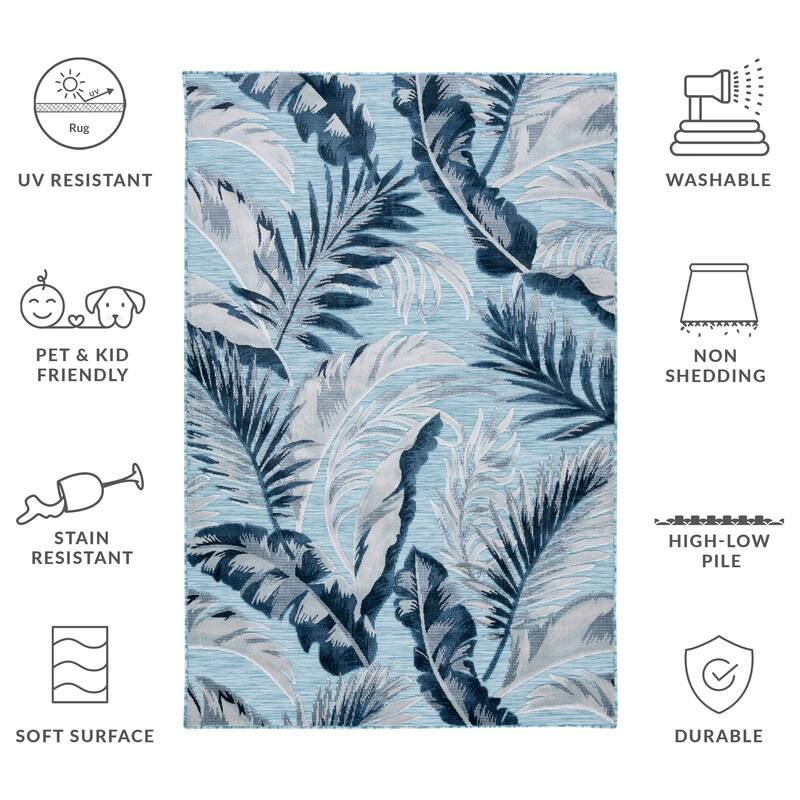 SAFAVIEH Cabana Giusta Indoor/ Outdoor Waterproof Rug