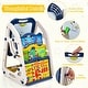 preview thumbnail 3 of 7, 3-in-1 Kids Art Easel Double-Sided Tabletop Easel with Art Accessories-Blue - 21" x 18" x 28" (L x W x H)