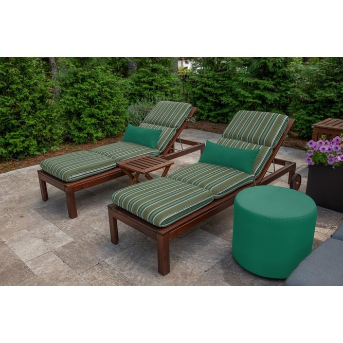 Sunbrella® Solid Fabric 1-Piece Indoor/Outdoor Lumbar Pillow, 19"W x 12"L