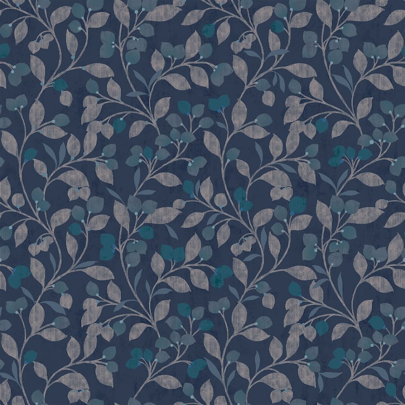Transform Snowbelle Blue Peel & Stick Wallpaper