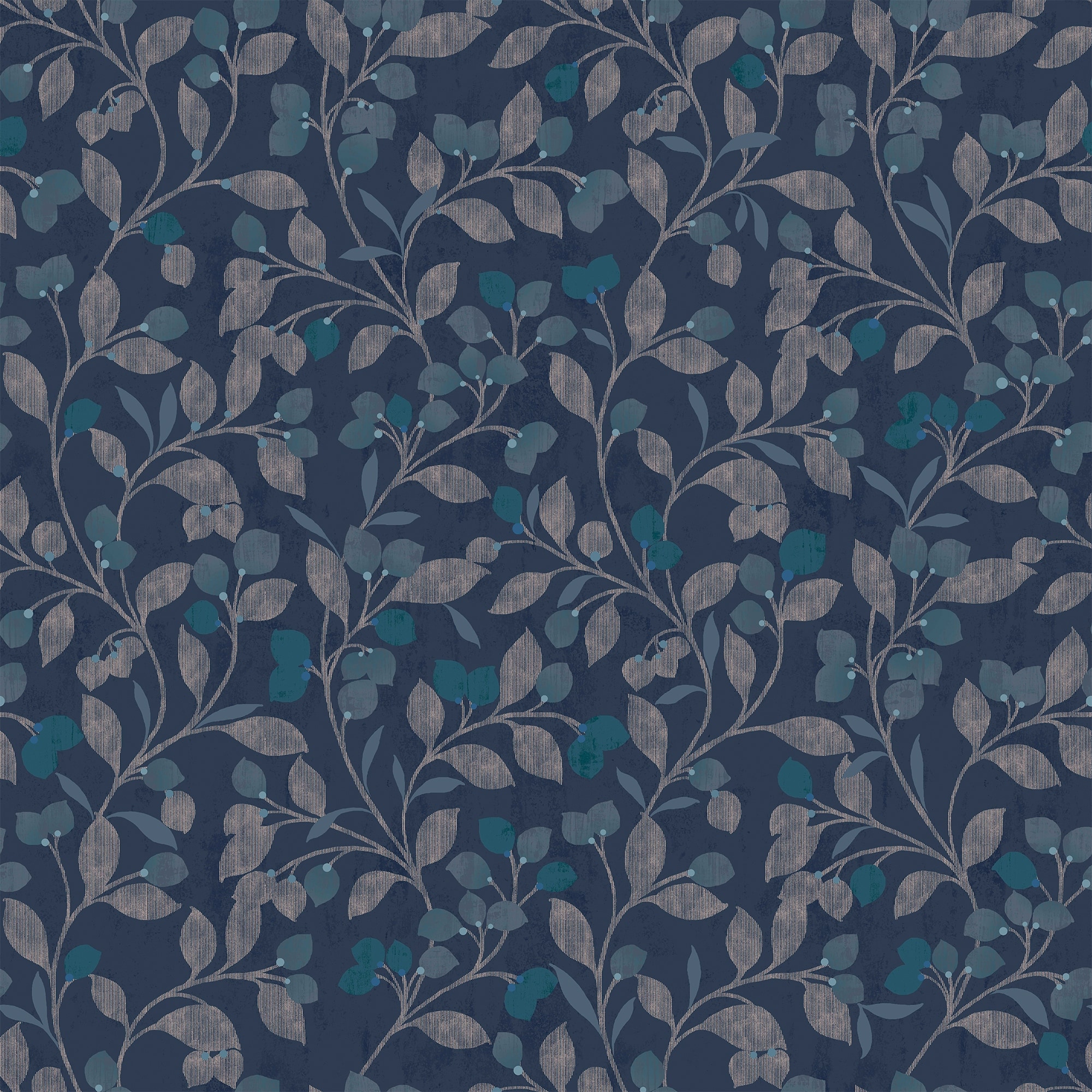 Transform Snowbelle Blue Peel & Stick Wallpaper