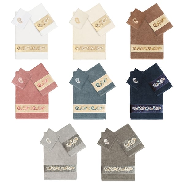 slide 2 of 65, Authentic Hotel and Spa Turkish Cotton Mackenzie 3PC Towel Set