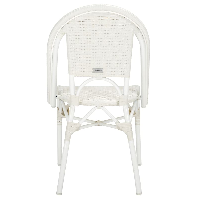 SAFAVIEH Outdoor Patio Furniture Torino Side Chair (Set of 2) - 21"W x 20"D x 33"H